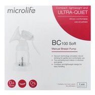 Microlife BC100 Soft Manual Breast Pump Ultra Quiet 1 бр