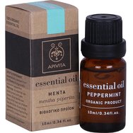 Apivita Essential Oil Μenta-Peppermint 10ml - 100% органично етерично масло на базата на ароматерапия Apivita Essential Oil Μenta-Peppermint 10ml - 100% органично етерично масло на базата на ароматерапия
