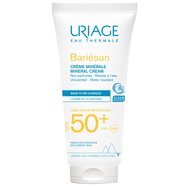Uriage Bariesun Spf50+ Mineral Cream 100ml - Слънцезащитен крем за лице и тяло с много висока защита, подходящ за чувствителна кожа Uriage Bariesun Spf50+ Mineral Cream 100ml - Слънцезащитен крем за лице и тяло с много висока защита, подходящ за чувствителна кожа